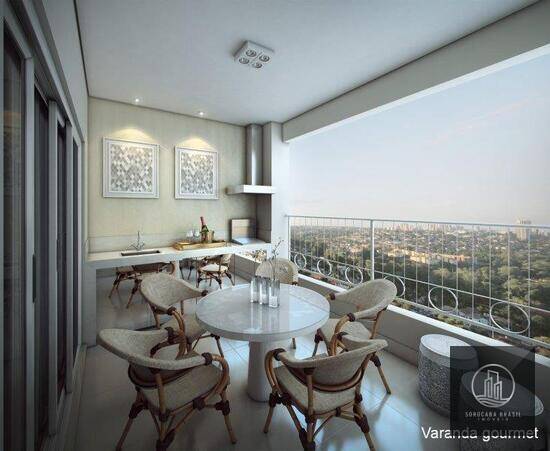 Apartamento de 90 m² Residencial Ibéria - Sorocaba, à venda por R$ 1.190.000