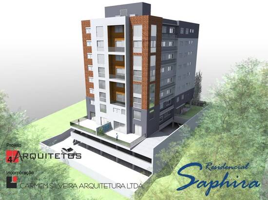 Residencial Saphira, apartamentos com 3 quartos, 121 a 14.320 m², Dois Irmãos - RS