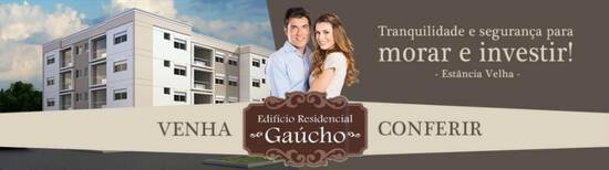 Residencial Gaucho, apartamentos União - Estância Velha, à venda a partir de R$ 143.000
