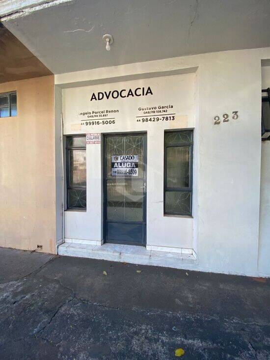 Sala de 65 m² na Constituicão - Zona 2 - Cianorte - PR, aluguel por R$ 1.200/mês