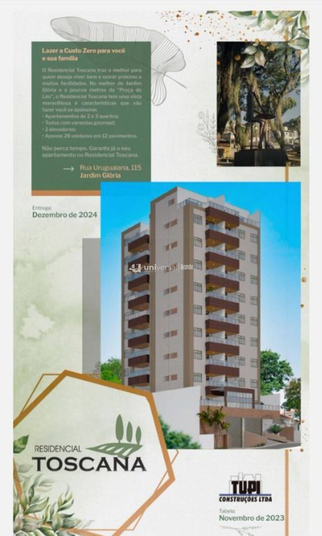 Apartamento garden Jardim Glória, Juiz de Fora - MG