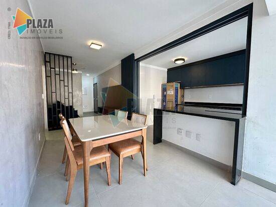 Apartamento de 83 m² Canto do Forte - Praia Grande, à venda por R$ 970.000