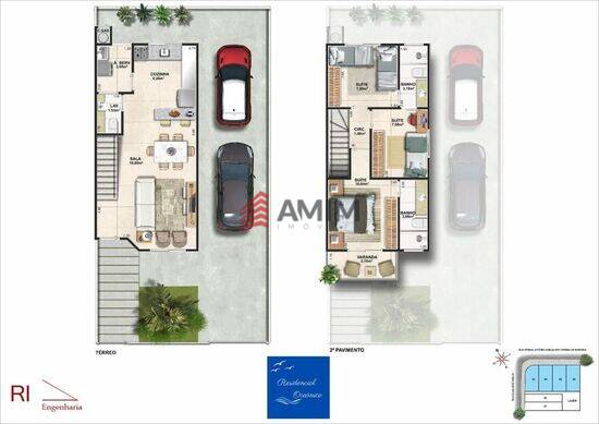 Casa de 85 m² Itaipu - Niterói, à venda por R$ 555.000