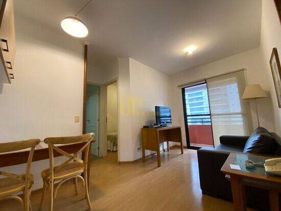 Apartamento de 50 m² Brooklin - São Paulo, aluguel por R$ 6.000/mês