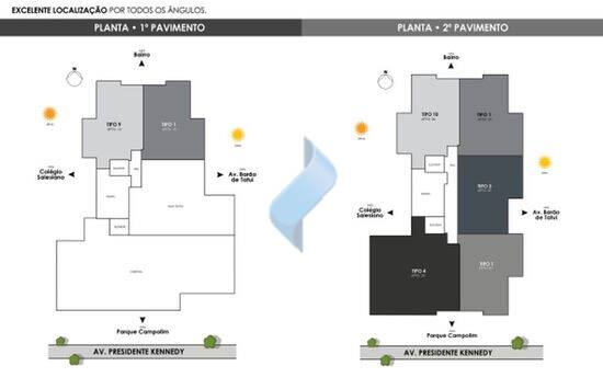 Kennedy 180, apartamentos com 2 quartos, 57 m², Sorocaba - SP