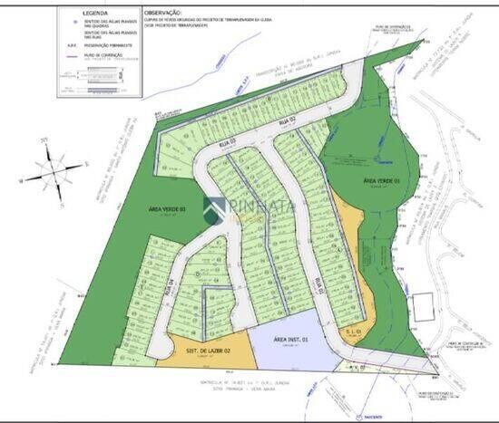 Terreno de 309 m² Terra Nobre - Louveira, à venda por R$ 238.084,96