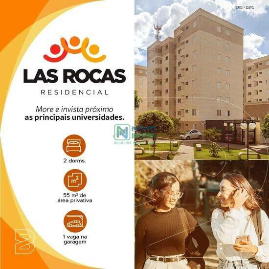 Residencial Las Rocas, apartamentos com 2 quartos, 58 m², Piracicaba - SP