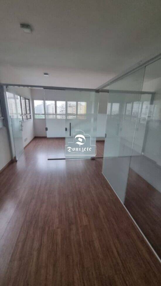 Sala de 48 m² Centro - Santo André, aluguel por R$ 1.450/mês
