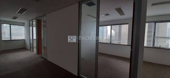 Sala de 258 m² Cidade Monções - São Paulo, aluguel por R$ 16.500/mês