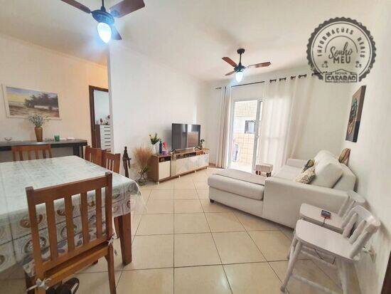 Apartamento de 57 m² Vila Guilhermina - Praia Grande, à venda por R$ 290.000