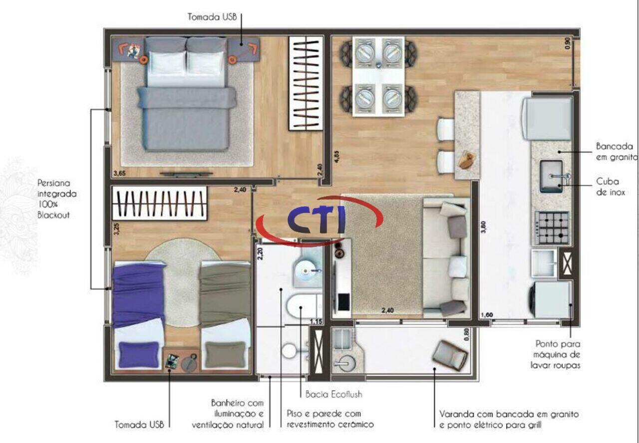 Apartamento Vila João Basso, São Bernardo do Campo - SP