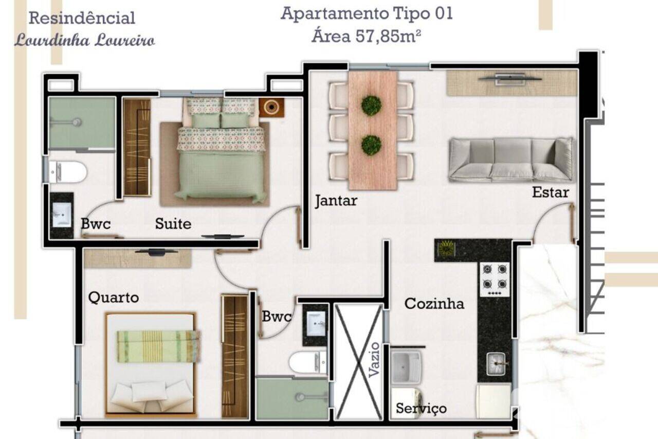 Apartamento Liberdade, Campina Grande - PB