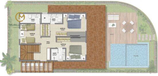 Marluá Itacimirim, com 3 a 4 quartos, 240 m², Camaçari - BA