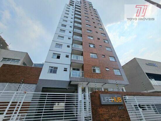 Apartamento de 32 m² na Augusto de Mari - Portão - Curitiba - PR, aluguel por R$ 2.400/mês