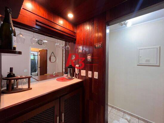 Apartamento de 50 m² José Menino - Santos, à venda por R$ 350.000