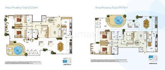 Costa Bella, apartamentos com 2 quartos, 73 a 95 m², Niterói - RJ