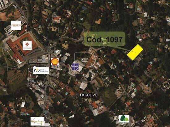 Terreno de 2.532 m² Granja Viana - Cotia, à venda por R$ 1.899.000 ou aluguel por R$ 15.000/mês