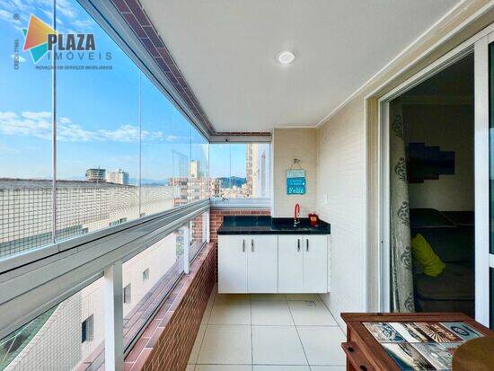 Apartamento de 61 m² Vila Guilhermina - Praia Grande, à venda por R$ 420.000