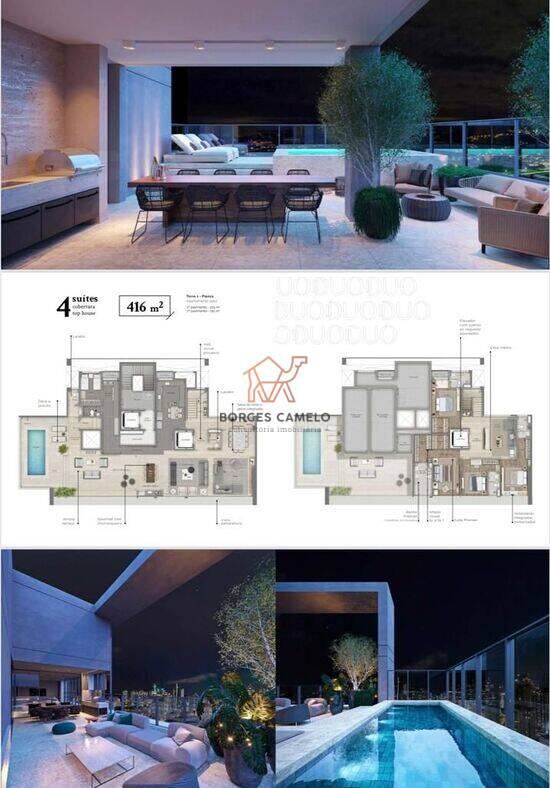 Duo, apartamentos com 4 quartos, 232 m², Nova Lima - MG
