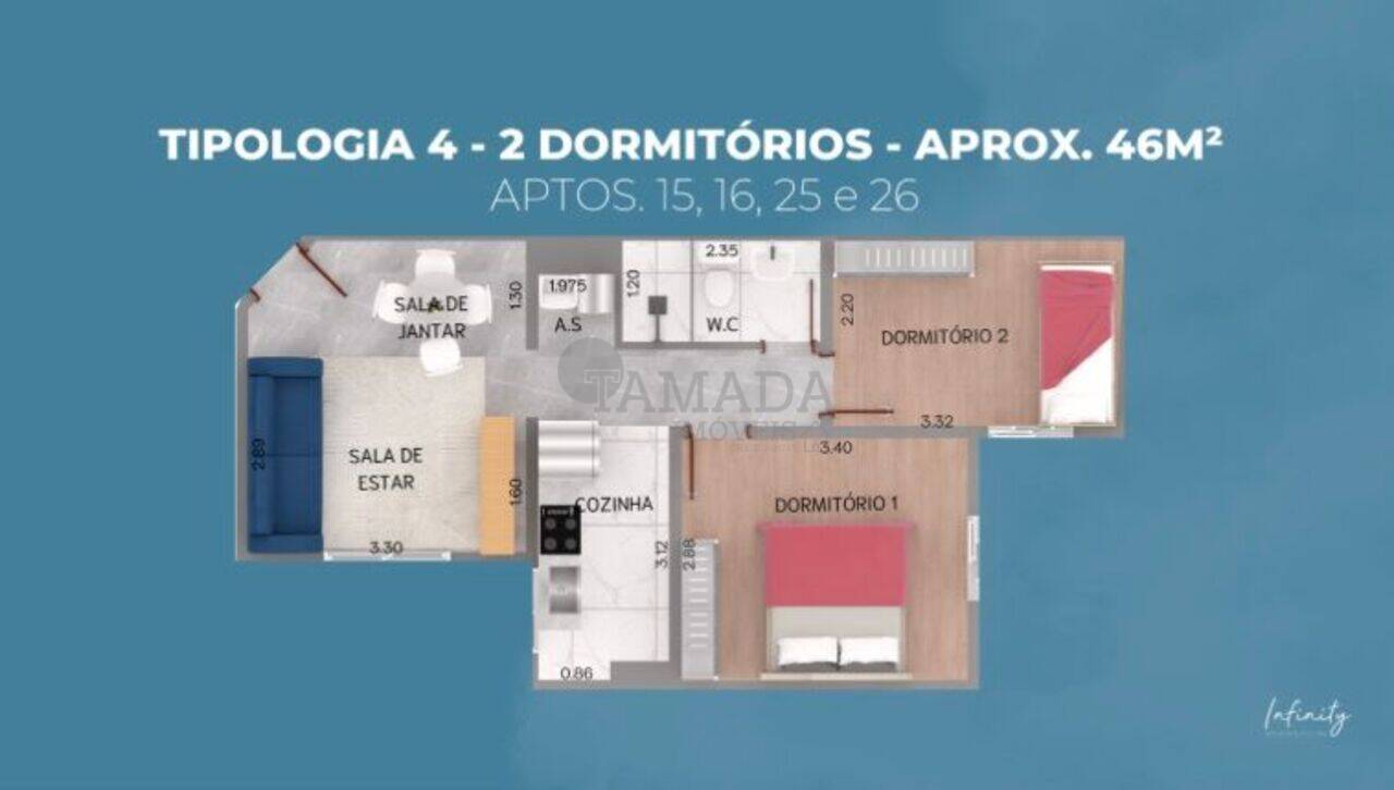 Apartamento Vila Curuçá, São Paulo - SP