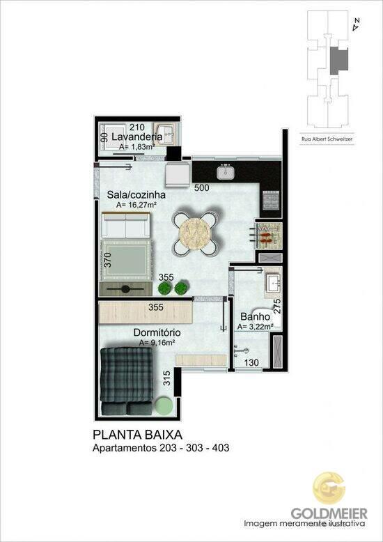 Apartamento São Cristóvão, Lajeado - RS