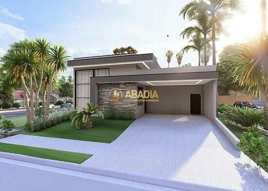 Casa de 222 m² na Sebastião Cardoso - Santorini Residencial Club - Paulínia - SP, à venda por R$ 1.8