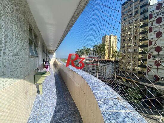 Apartamento de 162 m² Gonzaga - Santos, à venda por R$ 540.000