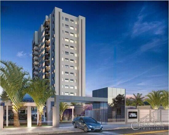 Apartamento de 58 m² Parque Jamaica - Londrina, à venda por R$ 351.990