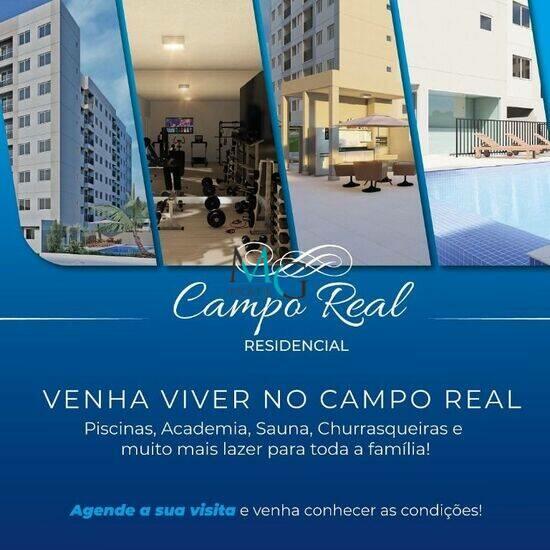 Residencial Campo Real, apartamentos com 2 quartos, 52 m², Rio de Janeiro - RJ