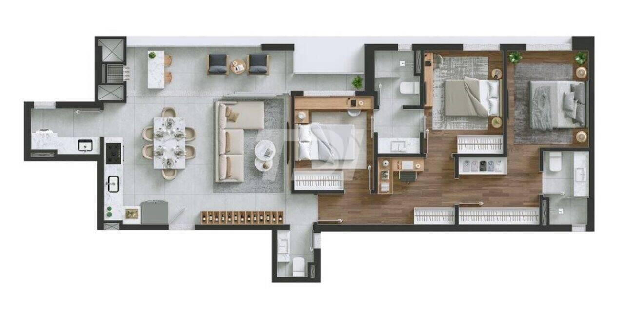 Apartamento Portão, Curitiba - PR