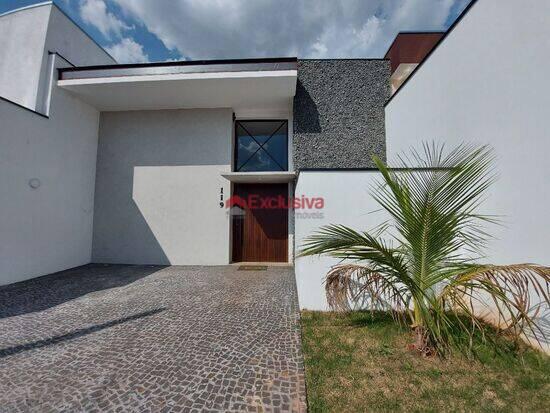 Casa de 142 m² Residencial Terras da Estância - Ala dos Ipês - Paulínia, à venda por R$ 770.000