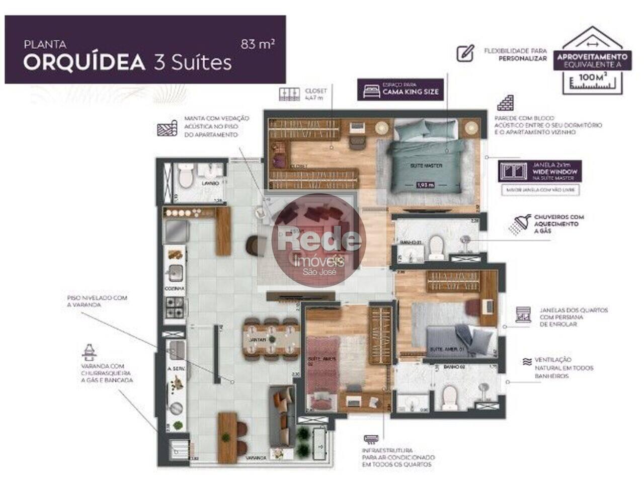 Apartamento Jardim Satélite, São José dos Campos - SP