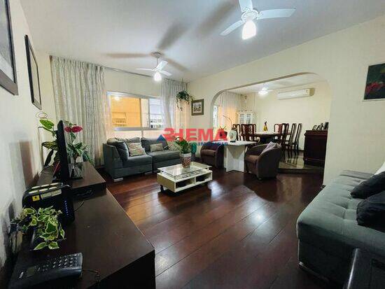 Apartamento de 168 m² Aparecida - Santos, à venda por R$ 1.200.000