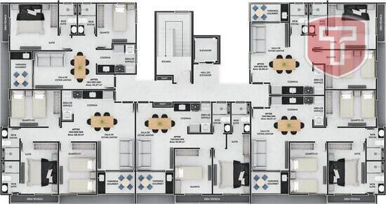 Alfena, com 2 a 3 quartos, 53 a 68 m², João Pessoa - PB