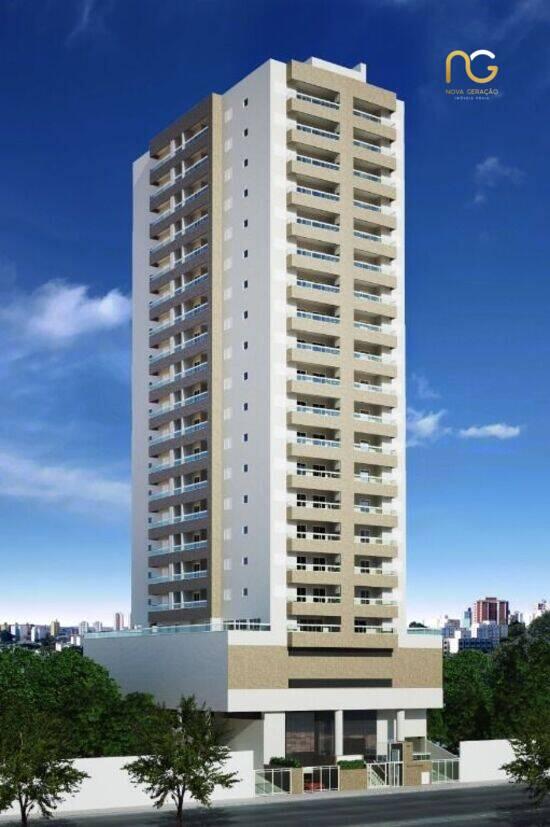 Pettra IV, apartamentos com 1 quarto, 48 a 55 m², Praia Grande - SP