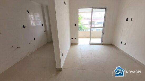 Apartamento de 41 m² Vila Guilhermina - Praia Grande, à venda por R$ 296.859,10