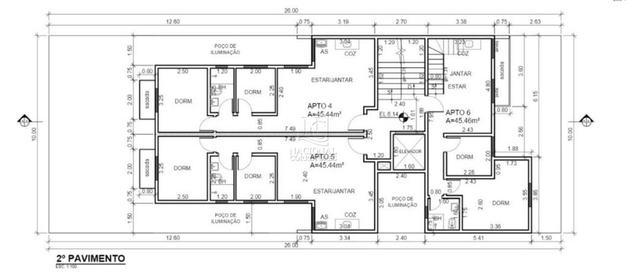 Apartamento Vila Scarpelli, Santo André - SP