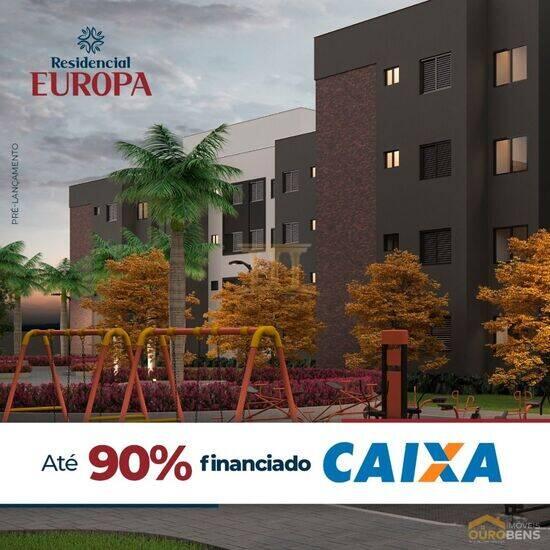 Residencial Europa, apartamentos com 2 quartos, 57 m², Lucas do Rio Verde - MT