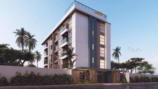 Apartamento de 37 m² Intermares - Cabedelo, à venda por R$ 209.128