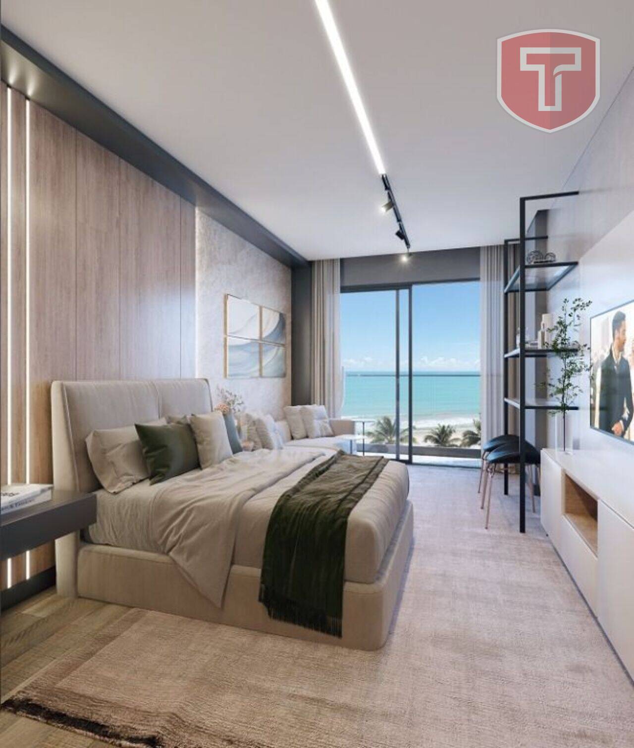 Salt Prime Studios - Loft, com área externa privativa, à venda - Intermares, Cabedelo/PB