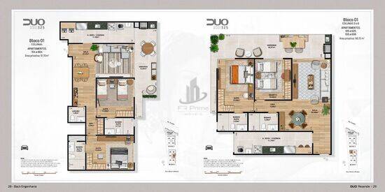 Duo Resende, com 2 a 3 quartos, 78 a 253 m², Resende - RJ