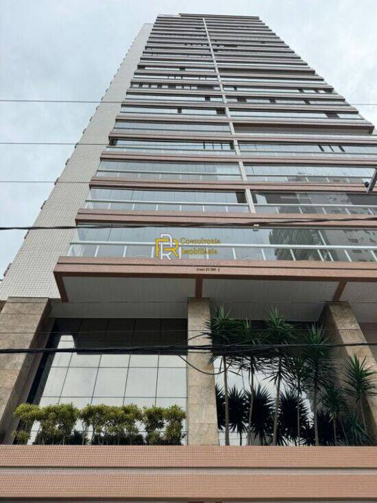 Apartamento de 142 m² Vila Guilhermina - Praia Grande, à venda por R$ 1.150.000