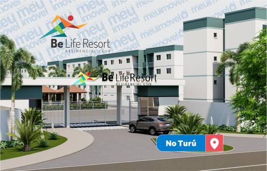 Be Life Resort, apartamentos na General Artur Carvalho - Turu - São Luís - MA, à venda a partir de R