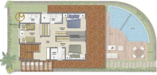 Marluá Itacimirim, com 3 a 4 quartos, 240 m², Camaçari - BA