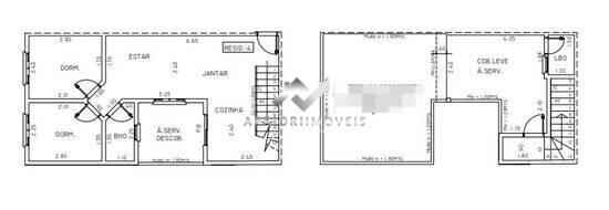 Cobertura de 88 m² Vila Luzita - Santo André, à venda por R$ 349.000