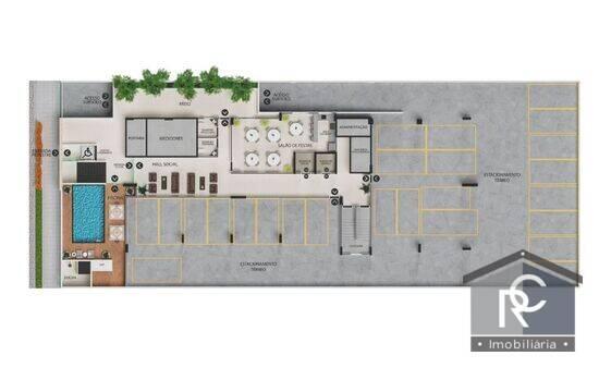 Malibu, apartamentos com 2 quartos, 59 m², Itanhaém - SP