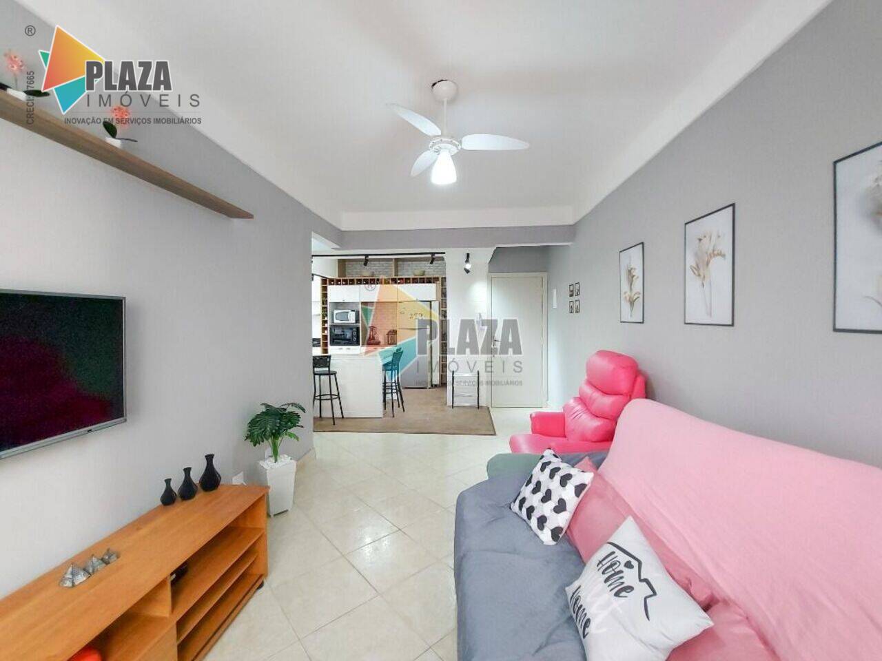 Apartamento Vila Guilhermina, Praia Grande - SP