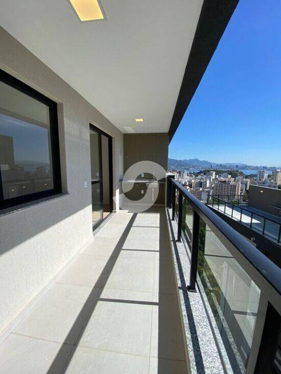 Compartilhamento de imagem - Studio de 49 m² na Rua Professora Aurelia Pimentel Quaresma de Moura, 110 - Icaraí - Niterói - RJ, à venda por R$ 595.000