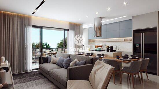 Apartamento de 84 m² Centro - São José dos Pinhais, à venda por R$ 543.000