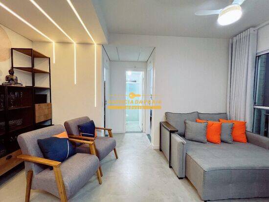 Apartamento de 46 m² Ocian - Praia Grande, à venda por R$ 380.000